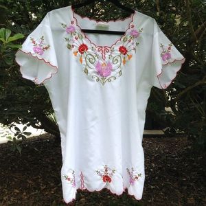 Blouse Embroidered Ethnic